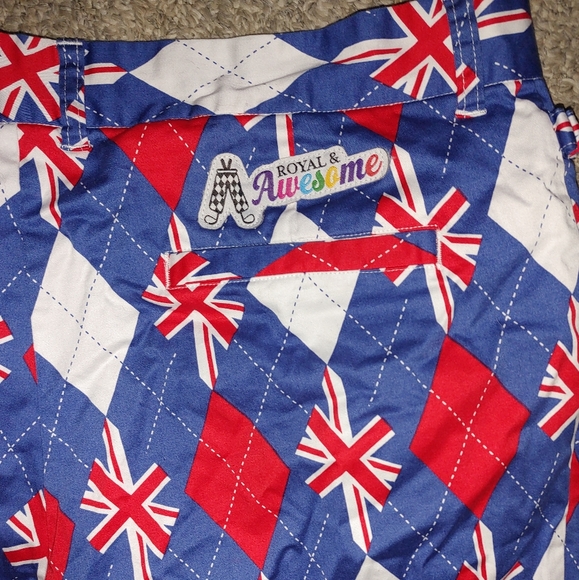 Royal Awesome Trew Brit Golf Pants Sz.38x32 - Picture 6 of 8